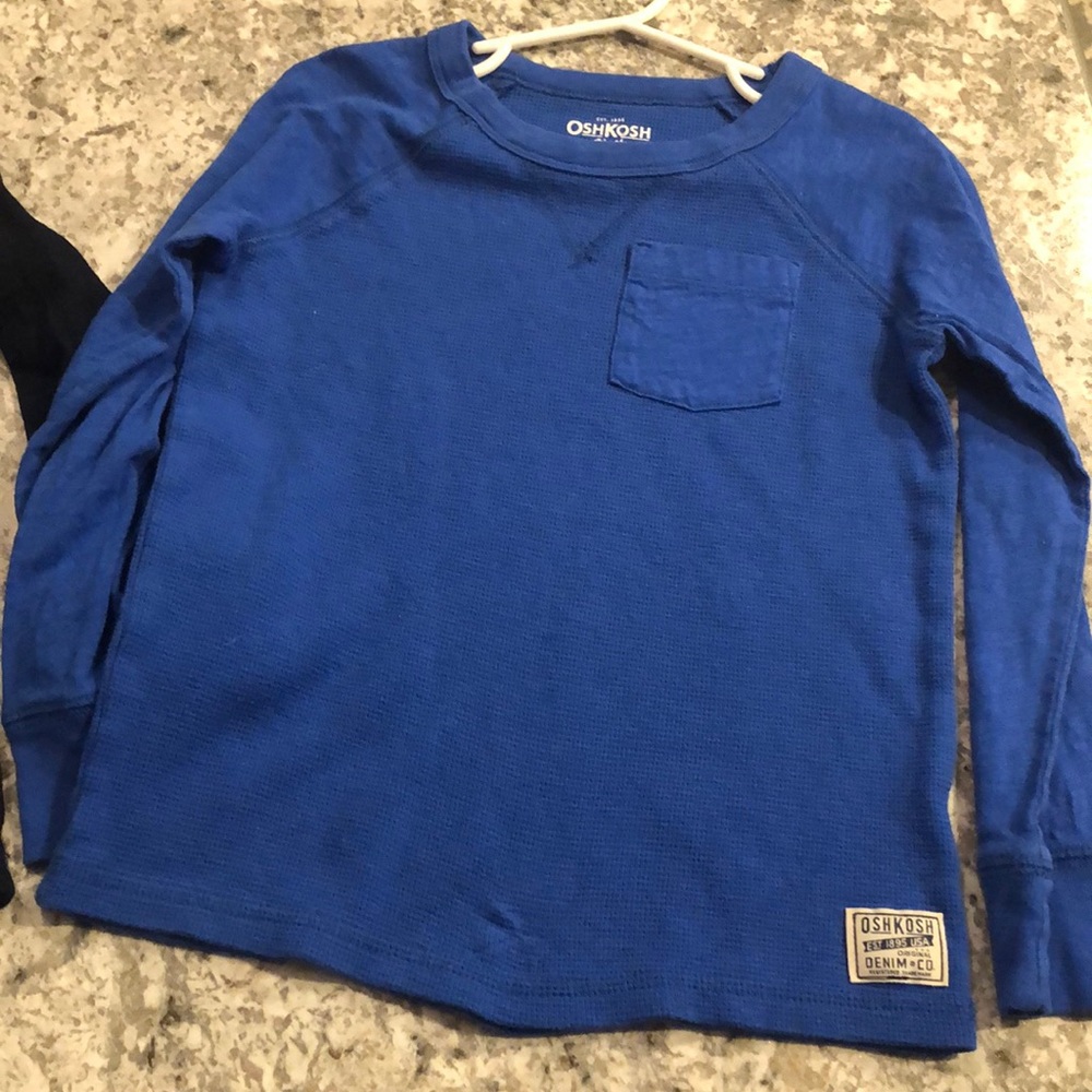 Lot of 2 Boys OshKosh Shirts, 4/5